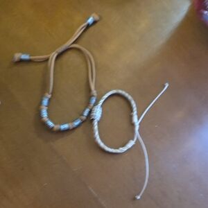 Beaded Adjustable Bracelets Set